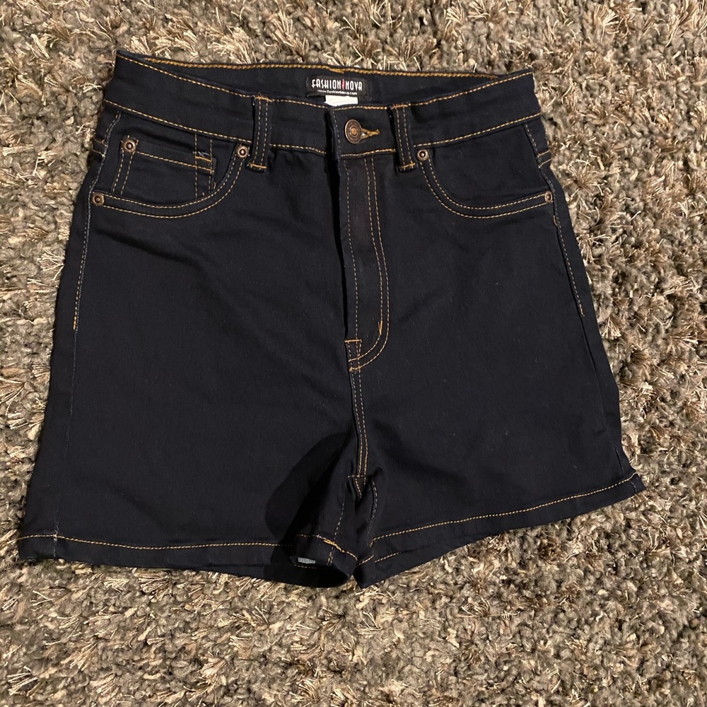 FashionNova High Rise Denim Shorts NWOT